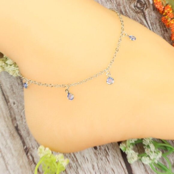 "Dainty Anklet for Women – Elegant Everyday Jewelry & Perfect Gift | MLCRC2180 - Picture 5 of 10